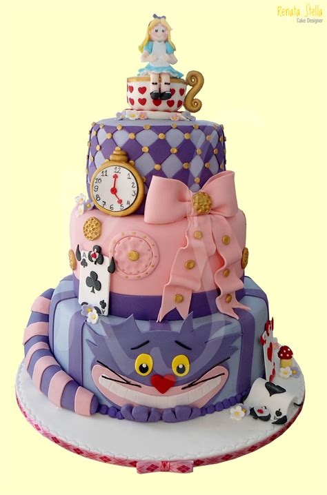 Bolo Alice No País Das Maravilhas