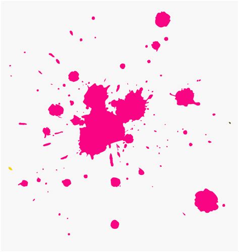 Pink Paint Splatter Png Transparent Png Kindpng