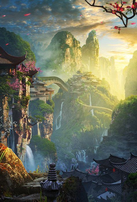 Best Fantasy Landscape Magic Animation 36 Ideas In 2020 Fantasy Art