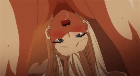 Aiue Oka Kurashiki Reina Saimin Seishidou Animated Animated Gif Girl Bent Over Blonde