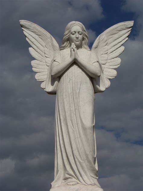 Free Photo Angel Statue Front Angel Church Religion Free
