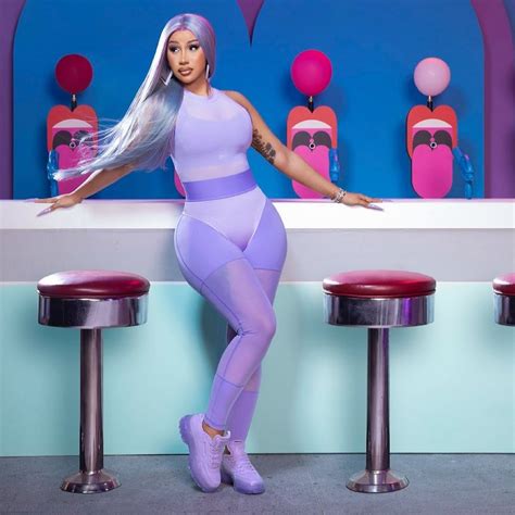 Cardi B Sexy In Collaboration With Reebok Photos The Fappening