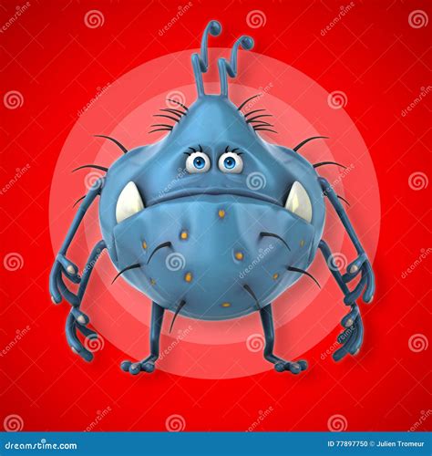 Germ Stock Illustration Illustration Of Microbe Bugs 77897750