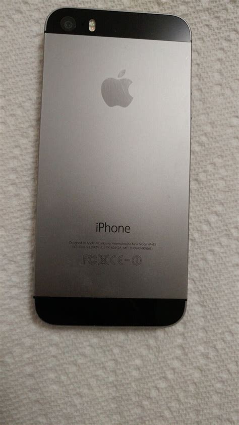 Apple Iphone 5s A1533 Model Gray 16 Gb Unlocked Ebay