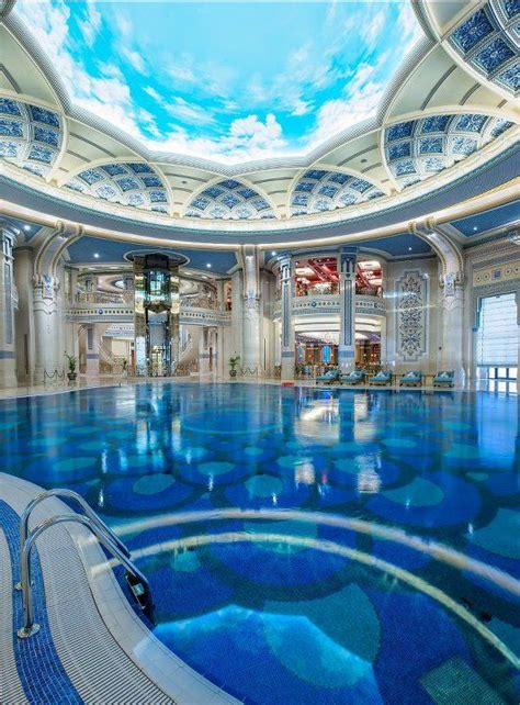 Indoor Pool At The Marvelous The Ritz Carlton Riyadh Saudi Arabia
