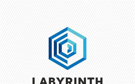 Labyrinth Logo Template 70543 Templatemonster