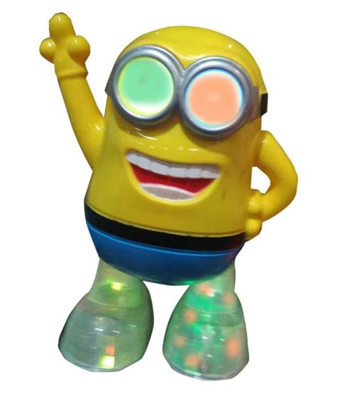 Dancing Minions Toy Battery Operated Musical Flashing Light Minions Toy Musical Dancing Minion