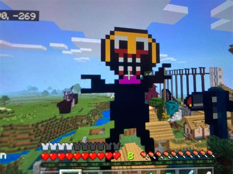 So I Built Lemon Demon In Minecraft With Pixel Art Opinions