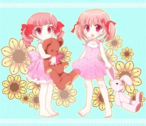 Anime Baby Twins Cute Cartoon Babies 21131wallpng Anime