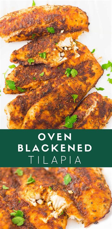 Also, open can of black beans, pour into a microwave. Oven Blackened Tilapia | Talapia recipes, Recipes, Talipia ...