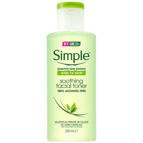 Simple Kind To Skin Soothing Facial Toner Simple Skincare