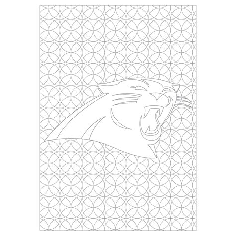 Carolina Panthers Football Coloring Pages For Kids