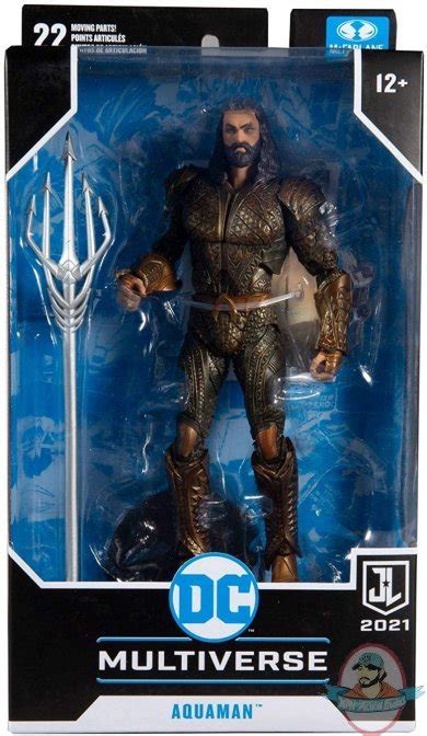 Dc Justice League Movie Aquaman Figures 7 Mcfarlane Man Of Action