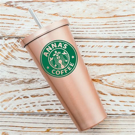 Custom Starbucks Coffee Logo Decal Etsy