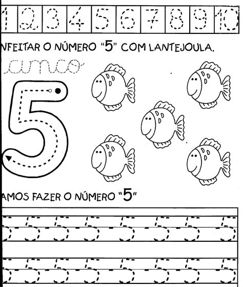 Atividades Para Treinar Os NÚmeros De 1 A 10