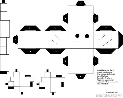 Cubeecraft Blank Template Without Torso By Gsgseghs On Deviantart