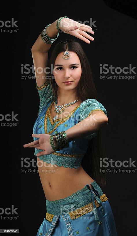 Indian Woman Dancing Stock Photo Download Image Now 20 24 Years