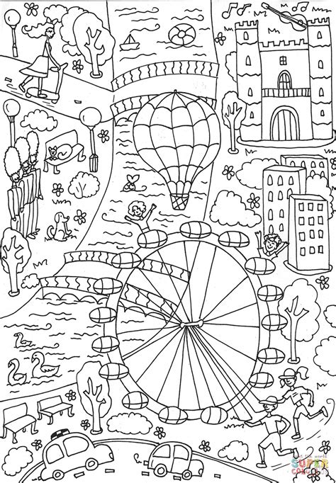 London eye london city london food london house coloring book pages coloring sheets london drawing eyes wallpaper city drawing. London Eye coloring page | Free Printable Coloring Pages
