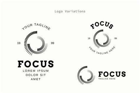 Get inspired by these amazing focus logos created by professional designers. Focus - Premium Logo Template | Logo templates, Premium ...
