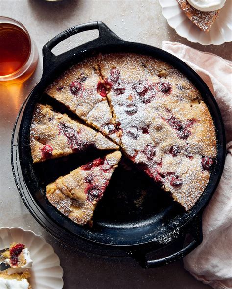 Skillet Cranberry And Apple Cake — Apt 2b Baking Co Skillet Bread