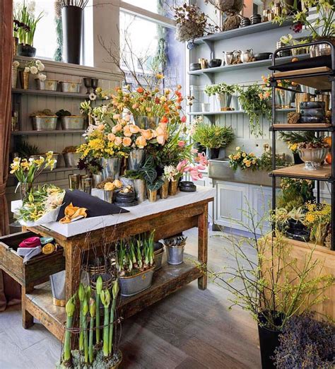 Pin By Marja Visscher On Home And Gardens Flower Shop Interiors