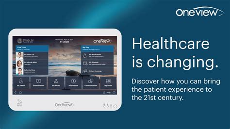 Oneview Healthcare Bringing The Patient Room Into The 21st Century