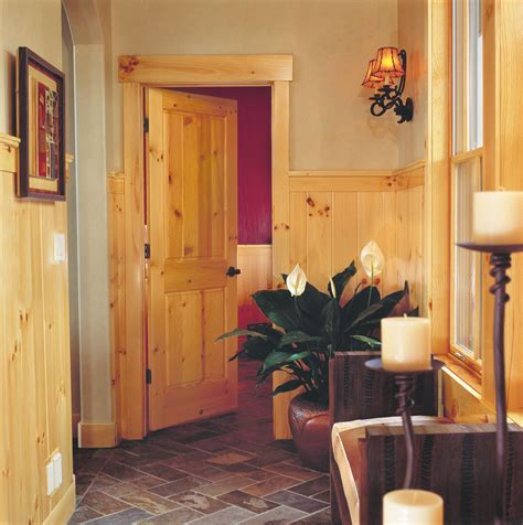 We stock a large variety of designs, sizes and styles, browse online today! Woodgrain Wood Door - Knotty Pine Specie | Knotty pine ...
