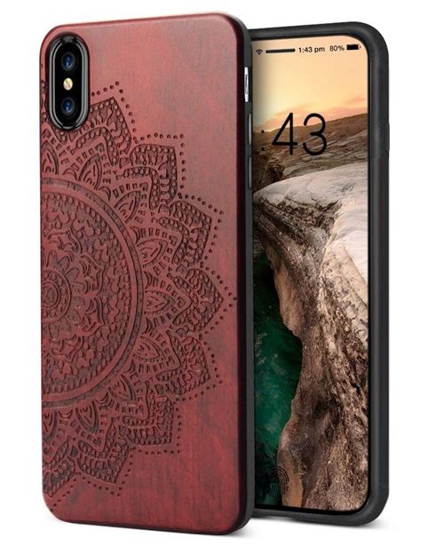 Cool Iphone X Cases Luxury Iphone X Case For Men Wood Case Iphone
