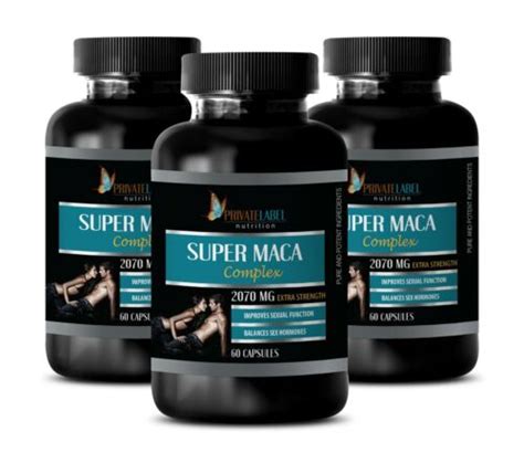 Sexual Enhancement Supplements Super Maca Complex Pills For Sex Men