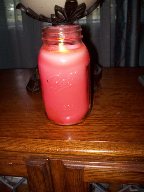oz sugar cookie scent pink candle mason jar lamp pink candles soy candles