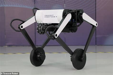 Ollie Le Robot Sur Roues De Tencent Peut Sauter Des Gouffres Faire