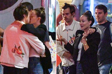 Harry Styles Smooches Girlfriend Olivia Wilde As They Celebrate Release Of New Movie Dont Worry