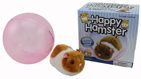 The Happy Hamster In Ball