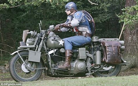 First Images Of Chris Evans Stunt Double As Captain America Hit The Web