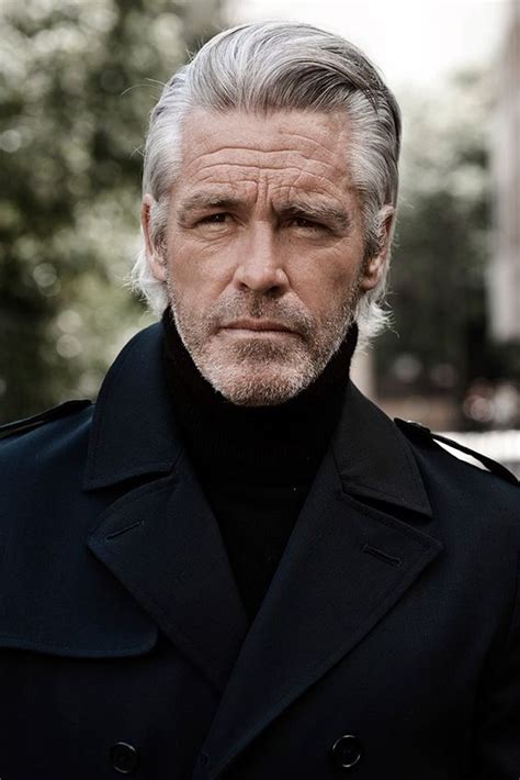 Looking Good Mens Hairstyles For Grey Hair Over