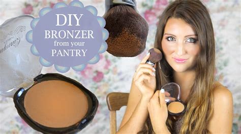 Diy Homemade Bronzer ♥ From Your Pantry Maquillage Fait Maison