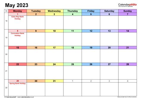 Blank Calendar Printable May 2023 Blank Calendar Printable 2023
