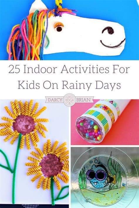 25 Indoor Activities For Kids On Rainy Days Life With Darcy And Brian
