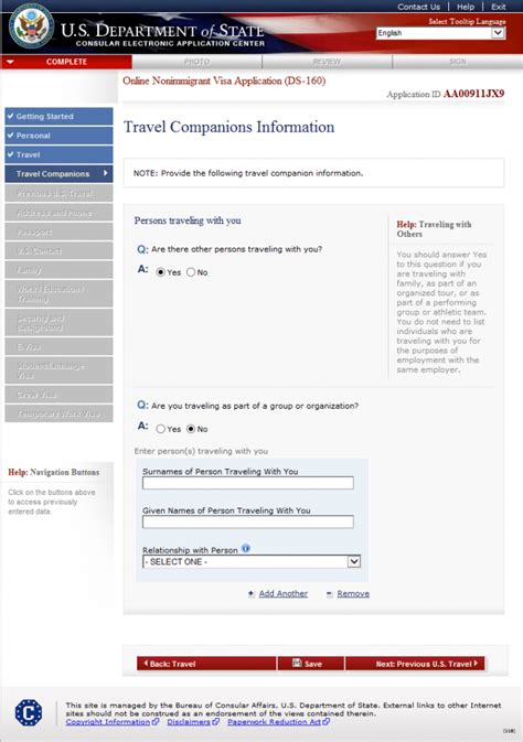 How To Fill Ds 160 Application Form For Us Visa Complete Guide