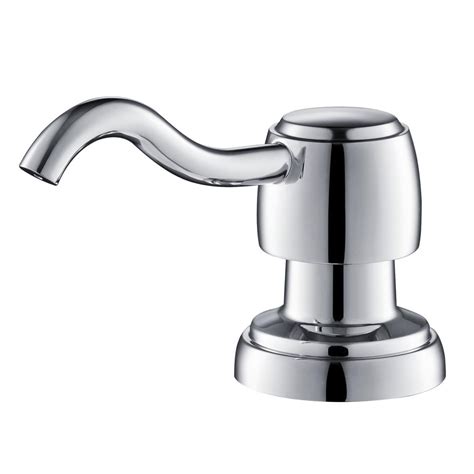 8 best kitchen soap dispenser review 2021. KRAUS Kitchen Soap Dispenser in Chrome-KSD-52CH - The Home ...