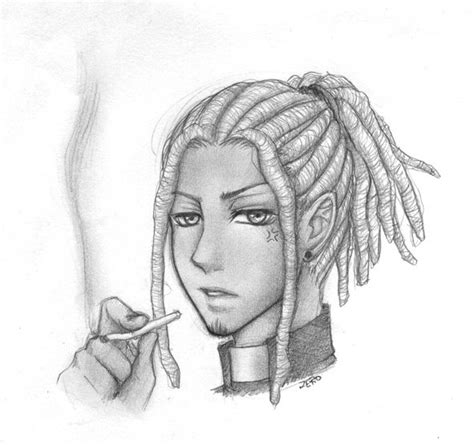 Image Result For How To Draw Dreads Drawings Boy Hair Drawing