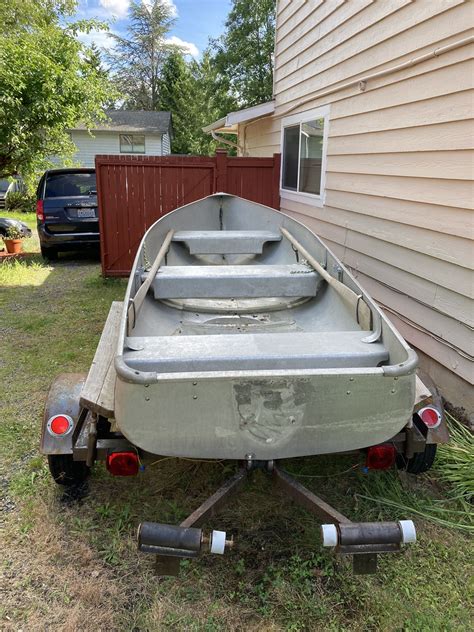 14 Ft Aluminum Boats With Trailer For Sale In Bothell Wa Offerup