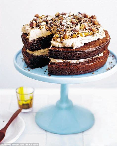Less Guilt More Chocolate Mocha Hazelnut Layer Cake Cake Servings