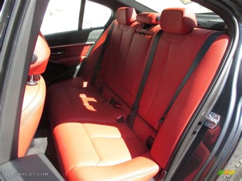 Coral Red Interior 2016 BMW 3 Series 340i xDrive Sedan ...