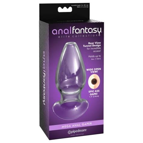 Anal Fantasy Elite Glass Anal Gaper Mega Sex Toys At Adult Empire