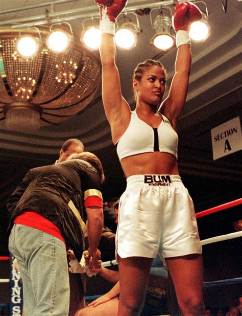 Laila Ali Joins Her Father Muhammad Ali In Nevada Boxing Hof Las Vegas Review Journal