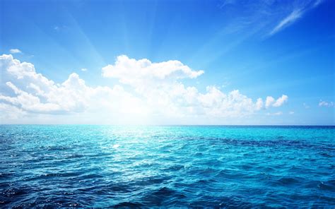 Free Photo Sea Sky Blue Calm Landscape Free Download Jooinn