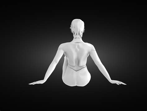 Stl File Pretty Big Boobs Girl Model 👧・template To Download And 3d Print・cults