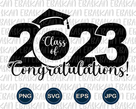 Class Of 2023 Ribbon Png Svg Graduation Design 2023 Senior Class