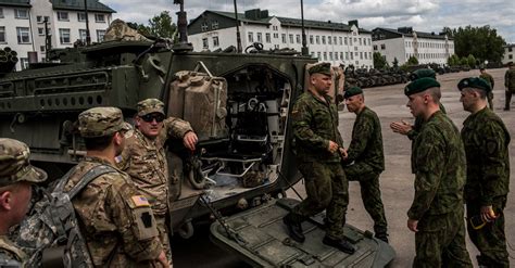 Us Fortifying Europes East To Deter Putin The New York Times
